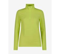 T-shirt CMP Softech manches longues vert citron femme - XXS