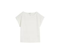 T-shirt col bateau structurÃ© femme Tom Tailor Blanc 3XL