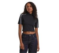 T-shirt col montant femme Urban Classics Noir 4XL