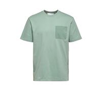 T-shirt col-O Selected Slhrelaxarvid Vert S