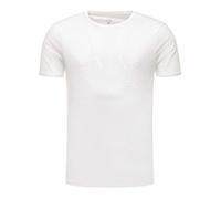 T-shirt col rond Armani Exchange blanc à logo ton sur ton régular pour homme - Couleur: Blanc - Taille: S XL