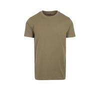 Build Your Brand - T-shirt col rond Homme vert olive 5XL