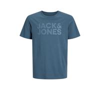 T-shirt col rond enfant Jack & Jones Corp Logo Bleu 8 ans