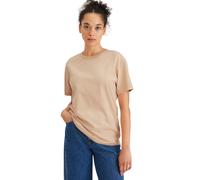 Dockers Crew Short Sleeve T-shirt Beige S Femme