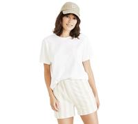 Dockers Crew Short Sleeve T-shirt Blanc S Femme