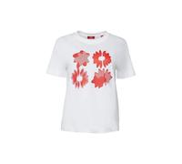 T-shirt col rond femme Esprit Blanc S
