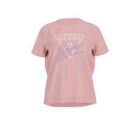 Guess Cn Love Triangle Short Sleeve T-shirt Beige L Femme