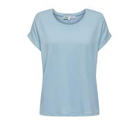 T-shirt col rond femme Only Moster Bleu XS