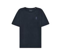 T-shirt col rond KnowledgeCotton Apparel Bleu XL