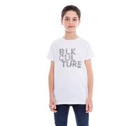 T-shirt col rond nomade garçon blanc 14A