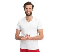 T-shirt col V Bamboo Basics Velo (x2) Blanc XL