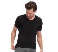 T-shirt col V Bamboo Basics Velo (x2) Noir S