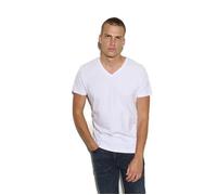 T-shirt col v Casual Friday lincoln Blanc S