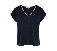 T-shirt col v droit L