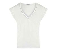 T-shirt col v droit M
