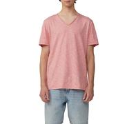 T-shirt col V en fil chinÃ© QS Rose 2XL