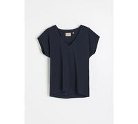 T-shirt col V femme Diverse Badbea 261 Bleu XS