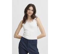 T-shirt Col V femme fransa Hizamond Blanc M
