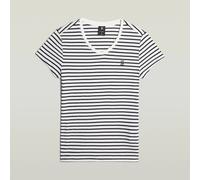G-Star Women's Eyben Slim V-Neck Top 2.0, Size: L, Color Multicolor