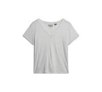 T-shirt col V femme Superdry Slub Emb de Studios Multicolore XL