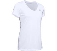 Under Armour Tech Short Sleeve V - Solid T-Shirt, Femme