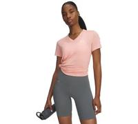 T-shirt col V femme Under Armour Tech™ Rose XS