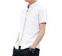 T-Shirt Col V Hommes Chemise Manches Courtes Hommes T-Shirt D'Affaires T-Shirt Profession T-Shirt Régulier T-Shirt Rétro T-Shirt Pas Cher T-Shirt Ample Grande Taille T-Shirt Hommes Blanc 4XL
