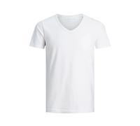 T-shirt Col-V Jack & Jones Basic Blanc XL