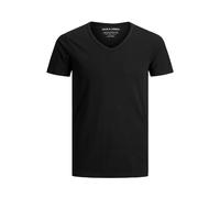 T-shirt Col-V Jack & Jones Basic Noir XL
