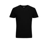 T-shirt col V Jack & Jones Organic Basic Noir XL