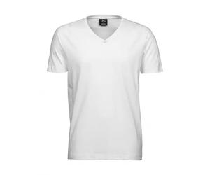T-shirt col V Tee Jays Fashion Sof Blanc M