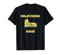 T-Shirt Colisée Rome Italie | Motif Monument Romain Vintage T-Shirt