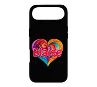 T-Shirt coloré avec Inscription « I Heart Love Blaise » Coque pour iPhone Air