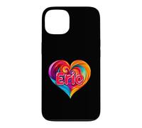 T-Shirt coloré avec Inscription « I Heart Love Eric » Coque pour iPhone 13