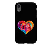 T-Shirt coloré avec Inscription « I Heart Love Eric » Coque pour iPhone XR