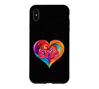 T-Shirt coloré avec Inscription « I Heart Love Eric » Coque pour iPhone XS Max