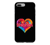 T-Shirt coloré avec Inscription « I Heart Love Stephen » Coque pour iPhone 7 Plus/8 Plus