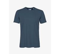 T-shirt Colorful Standard Petrol Blue - Homme - 100% coton biologique - Fabriqué au Portugal S