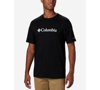 T-shirt Columbia CSC Basic Logo manche courte noir blanc - XS