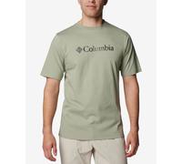 T-shirt Columbia CSC Basic Logo manche courte vert clair pâle - S