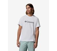 Columbia T-shirt CSC Basic Logo - coton biologique, manches courtes Homme - Blanc XL