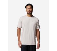 T-shirt Columbia Kwick Hike Back Graphic manches courtes blanc vert - L