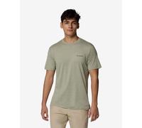 T-shirt Columbia Kwick Hike Back Graphic manches courtes vert grisâtre - M