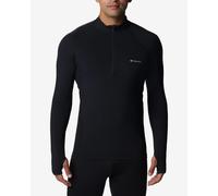 Couche de Base à Manches Longues Demi-zippé pour Homme, Midweight Stretch