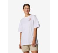 T-shirt Columbia Rolling Bend Graphic Oversized manches courtes blanc femme - M