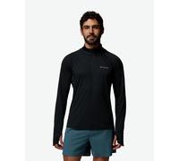 T-shirt Columbia Stealth Spring Half Zip à manches longues noir pur - L