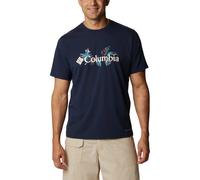 Columbia Sun Trek™ Graphic Short Sleeve T-shirt Bleu S Homme