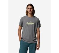 T-shirt Columbia Zero Rules Light Graphic Crew manches courtes gris fumée - S