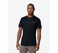 Columbia Zero Rules Light Short Sleeve Crew pour Homme, T-Shirt Technique à Manches Courtes, Noir, XL