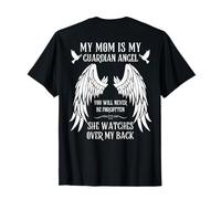 T-Shirt commémoratif « My Mom is My Guardian Angel in Heaven » T-Shirt